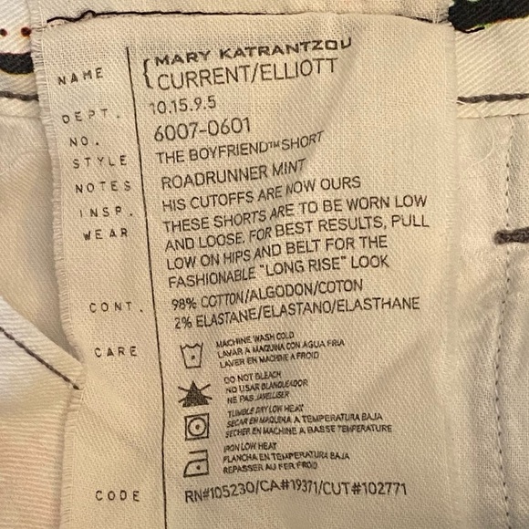 MARY KATRANTZOU CURRENT/ELLIOTT THE BOARDING SHORT SZ 24 - Picture 13 of 16